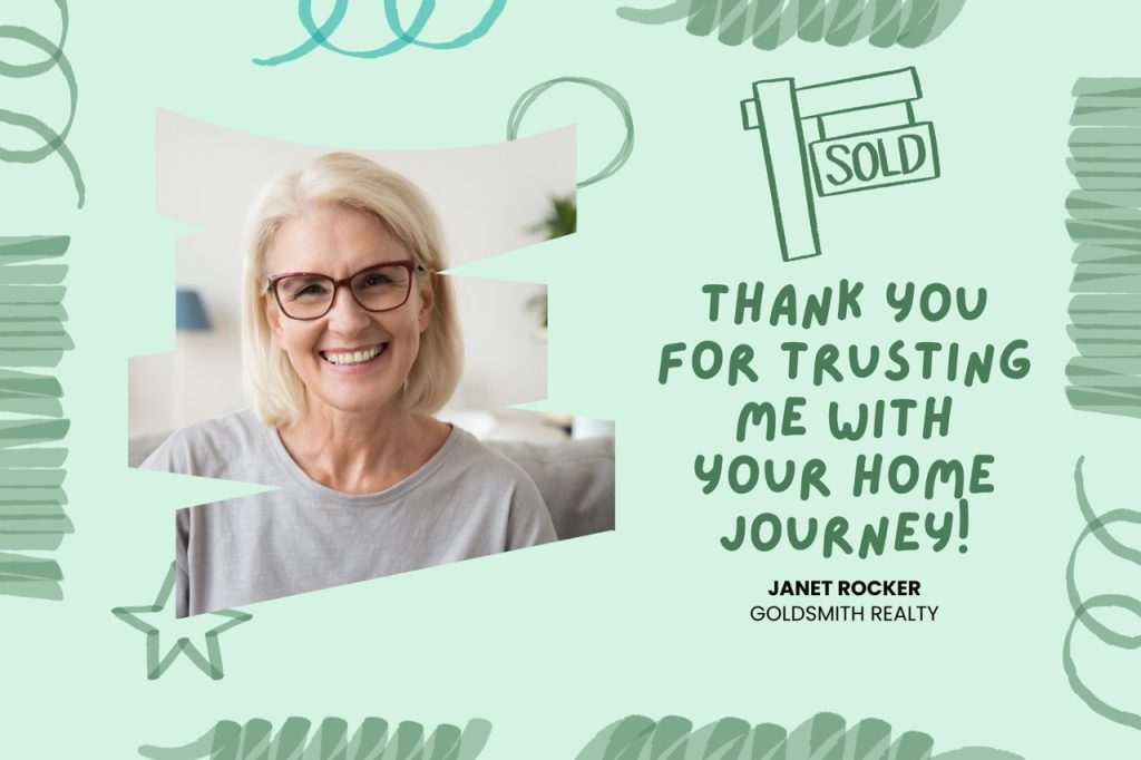 White and Black Minimalist Simple Thank You Card - 3