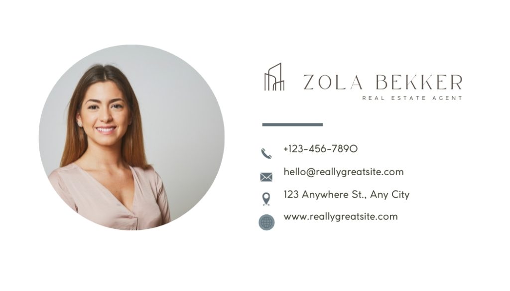 Opulance Real Estate Business Card 2