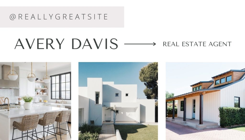 Real Estate Business Card Templatae 1